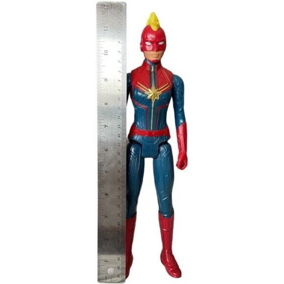 Marvel Avengers Titan Heroes Captain Marvel Action Figure Toy - Picture 6 of 6